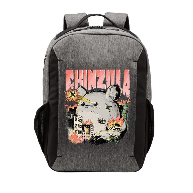CHINZILLA Funny Chinchilla Saying Gift Chinchillas Owners Vector Backpack