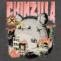 CHINZILLA Funny Chinchilla Saying Gift Chinchillas Owners Vector Backpack