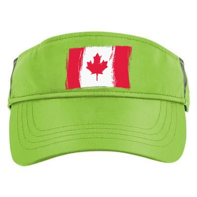 Canadian Flag Canada Flag Canada Lover Adult Drive Performance Visor