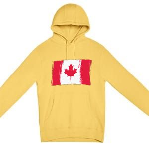 Canadian Flag Canada Flag Canada Lover Premium Pullover Hoodie