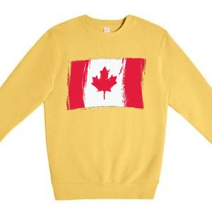 Canadian Flag Canada Flag Canada Lover Premium Crewneck Sweatshirt