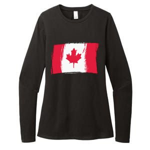 Canadian Flag Canada Flag Canada Lover Womens CVC Long Sleeve Shirt