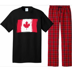 Canadian Flag Canada Flag Canada Lover Pajama Set