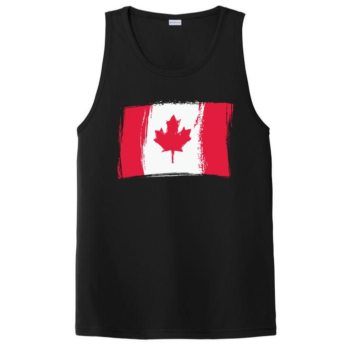 Canadian Flag Canada Flag Canada Lover PosiCharge Competitor Tank