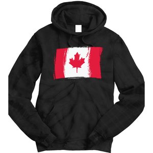 Canadian Flag Canada Flag Canada Lover Tie Dye Hoodie