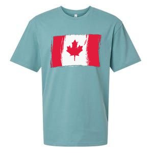 Canadian Flag Canada Flag Canada Lover Sueded Cloud Jersey T-Shirt