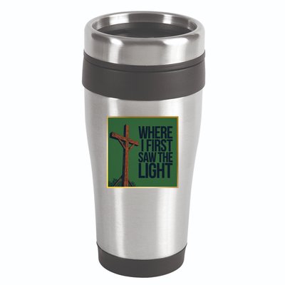 Christian Faithbased Cross Design 16oz Travel Tumbler