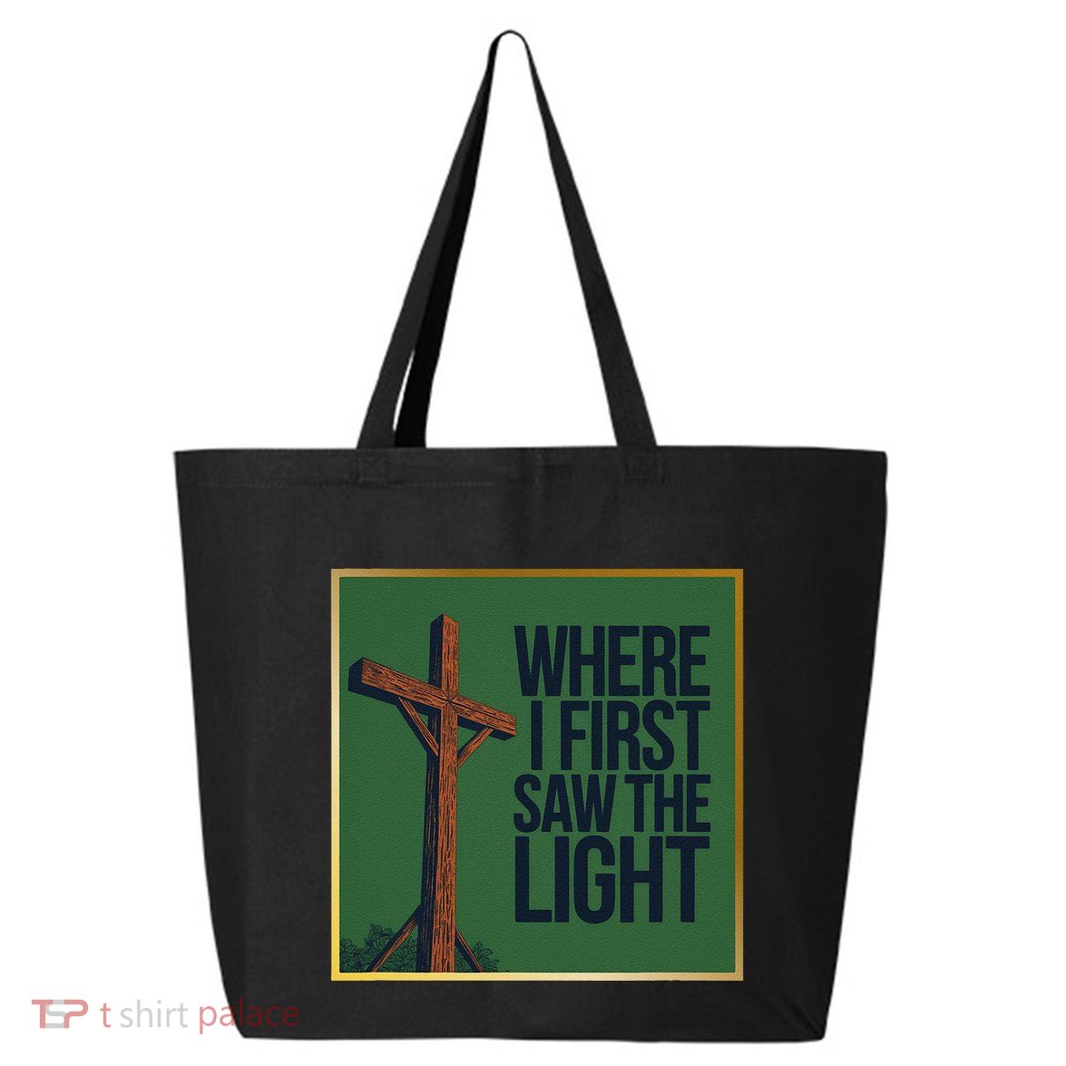 Christian Faithbased Cross Design 25L Jumbo Tote