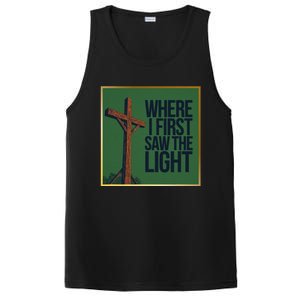 Christian Faithbased Cross Design PosiCharge Competitor Tank