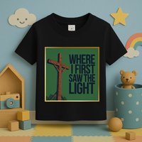 Christian Faithbased Cross Design Toddler T-Shirt