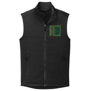 Christian Faithbased Cross Design Collective Smooth Fleece Vest