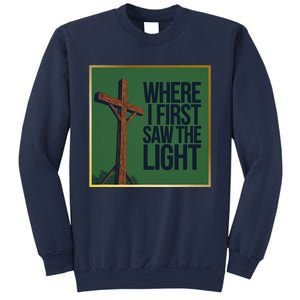 Christian Faithbased Cross Design Sweatshirt