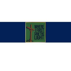 Christian Faithbased Cross Design Bumper Sticker