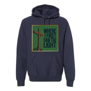 Christian Faithbased Cross Design Premium Hoodie