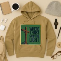 Christian Faithbased Cross Design Hoodie