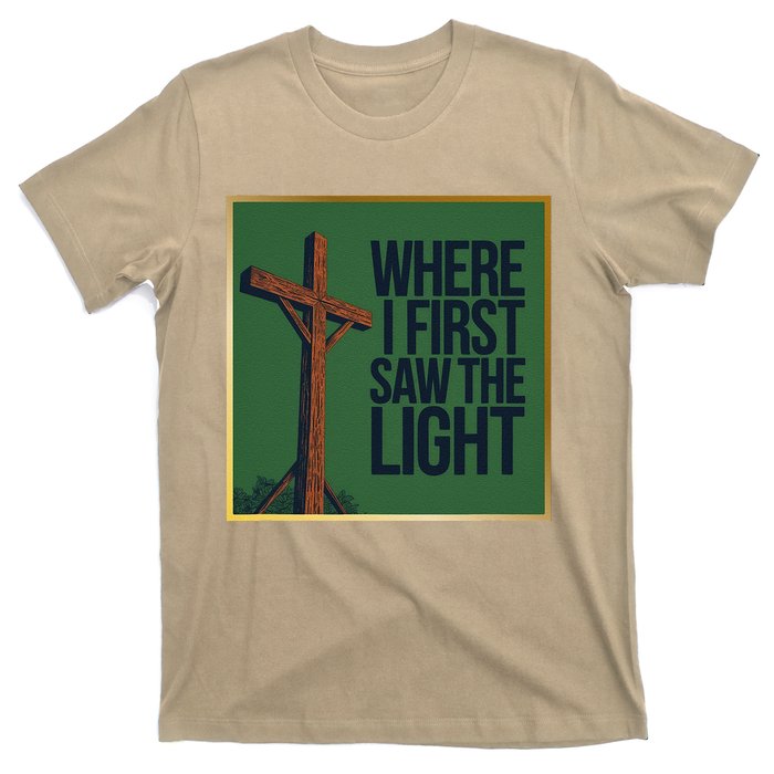 Christian Faithbased Cross Design T-Shirt