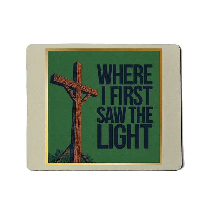 Christian Faithbased Cross Design Mousepad