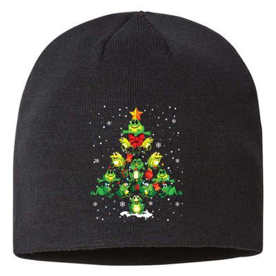 Cute Frog Christmas Tree Gift Decor Xmas Tree Sustainable Beanie