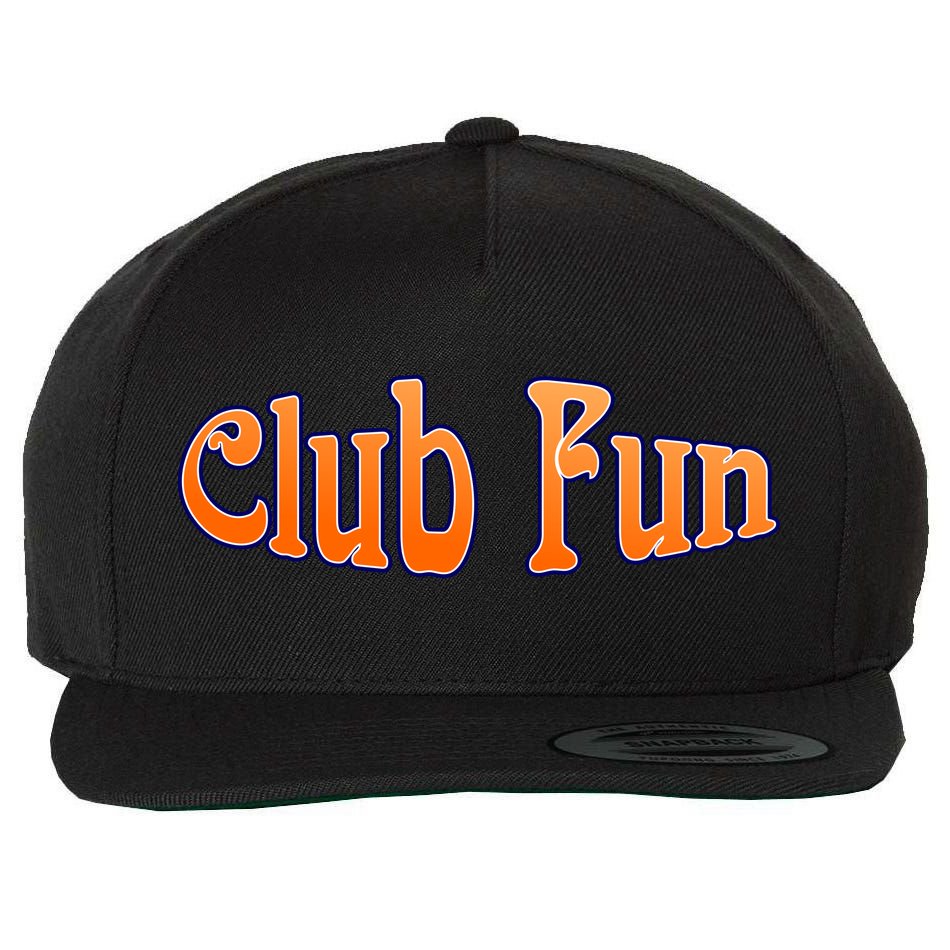 Club Fan Wool Snapback Cap