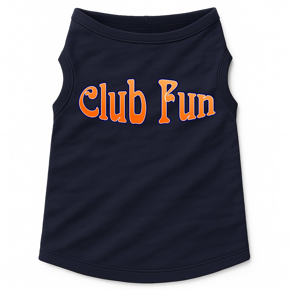 Club Fan Doggie Tank
