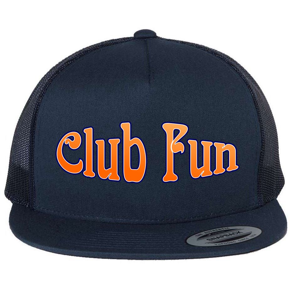 Club Fan Flat Bill Trucker Hat