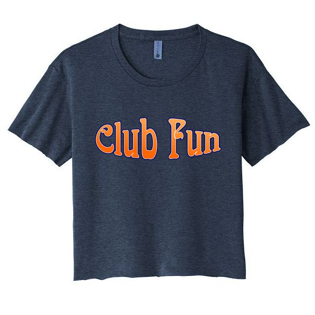 Club Fan Women's Crop Top Tee