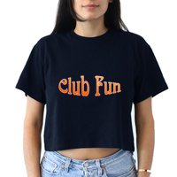 Club Fan Women's Crop Top Tee