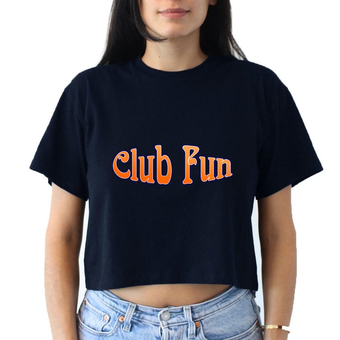 Club Fan Women's Crop Top Tee