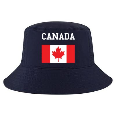 Canada Flag Canadian Flag Canadian Roots Maple Leaf Cool Comfort Performance Bucket Hat