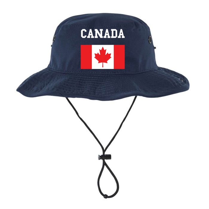 Canada Flag Canadian Flag Canadian Roots Maple Leaf Legacy Cool Fit Booney Bucket Hat