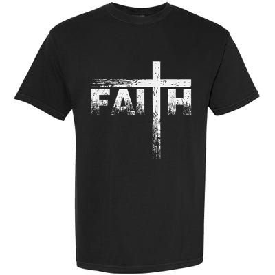 Christian Faith & Cross Christian Faith Garment-Dyed Heavyweight T-Shirt