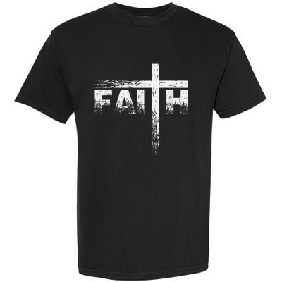 Christian Faith & Cross Christian Faith Garment-Dyed Heavyweight T-Shirt