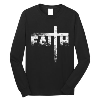 Christian Faith & Cross Christian Faith Long Sleeve Shirt