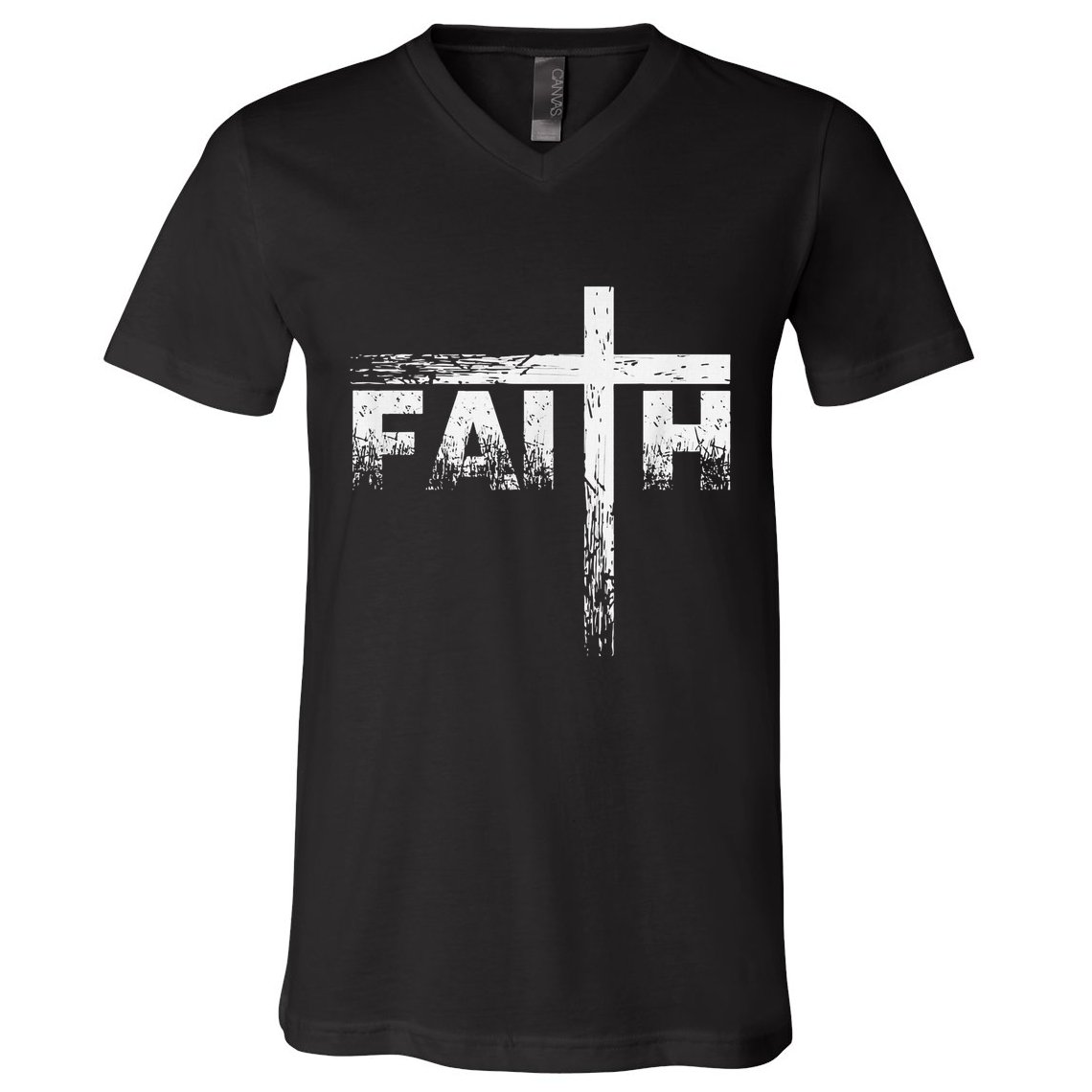 Christian Faith & Cross Christian Faith V-Neck T-Shirt