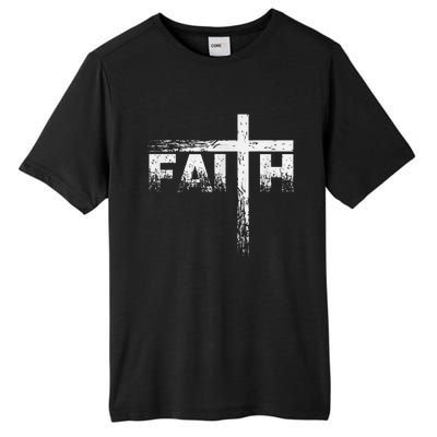 Christian Faith & Cross Christian Faith Tall Fusion ChromaSoft Performance T-Shirt