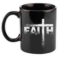 Christian Faith & Cross Christian Faith 11oz C Handle Ceramic Mug