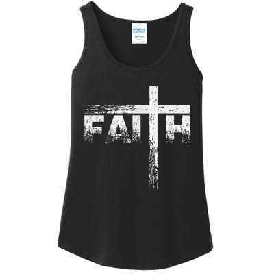 Christian Faith & Cross Christian Faith Ladies Essential Tank