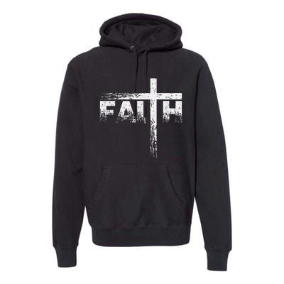 Christian Faith & Cross Christian Faith Premium Hoodie