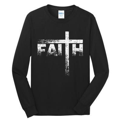 Christian Faith & Cross Christian Faith Tall Long Sleeve T-Shirt