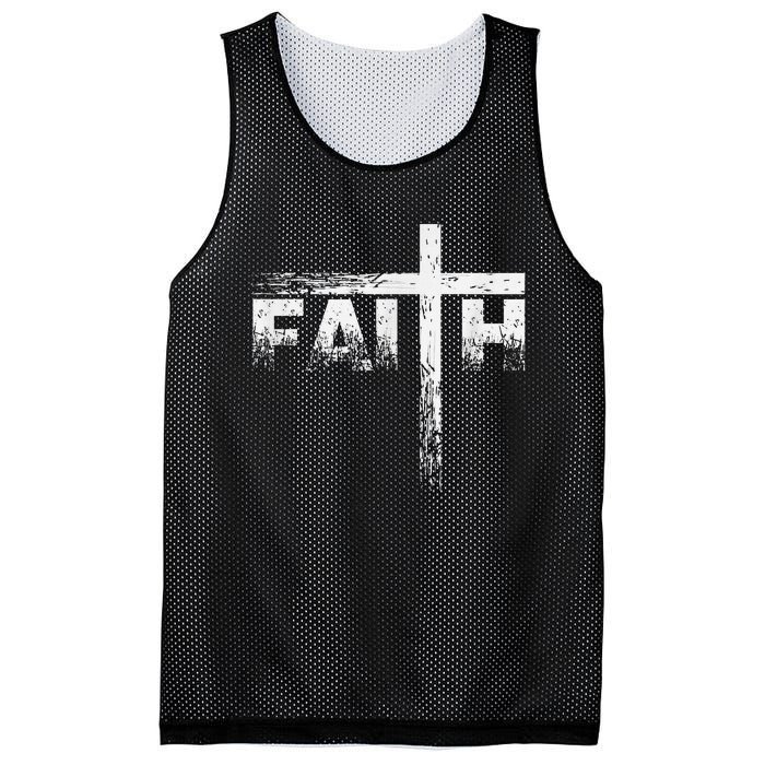 Christian Faith & Cross Christian Faith Mesh Reversible Basketball Jersey Tank