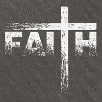 Christian Faith & Cross Christian Faith Cotton Canvas Backpack