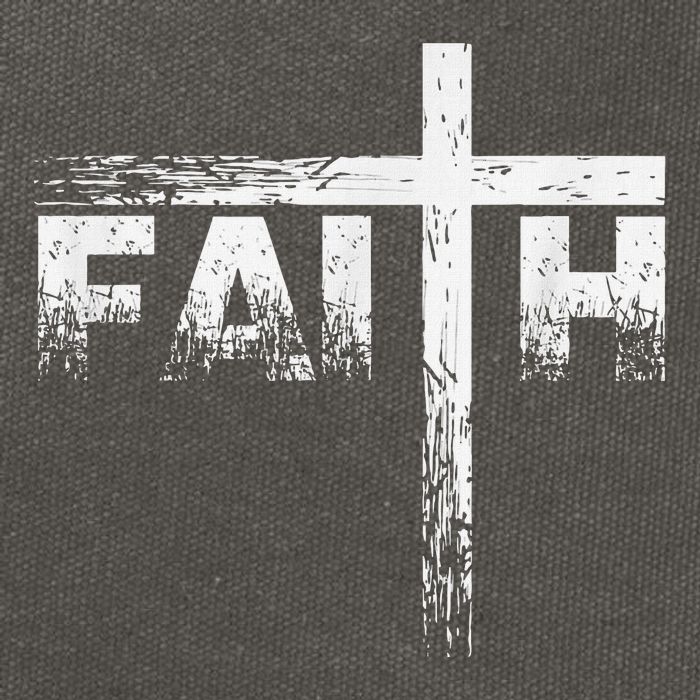 Christian Faith & Cross Christian Faith Cotton Canvas Backpack