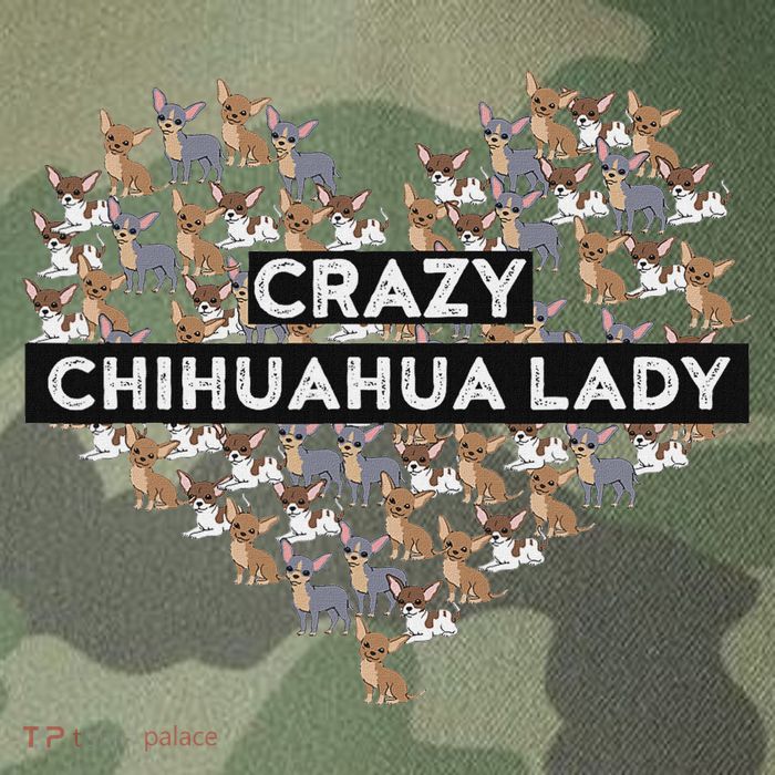 Chihuahua Funny Crazy Chihuahua Lady Legacy Tie Dye Trucker Hat