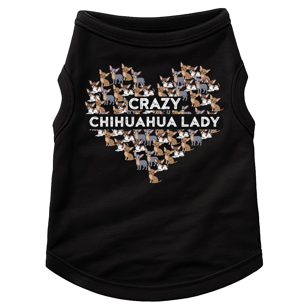 Chihuahua Funny Crazy Chihuahua Lady Doggie Tank