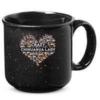 Chihuahua Funny Crazy Chihuahua Lady 15oz Campfire Ceramic Mug