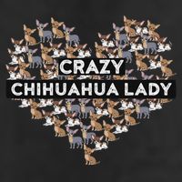 Chihuahua Funny Crazy Chihuahua Lady Golf Towel