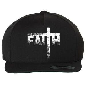 Christian Faith & Cross Christian Faith Wool Snapback Cap