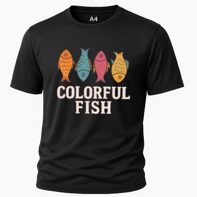 Colorful Fish Cooling Performance Crew T-Shirt