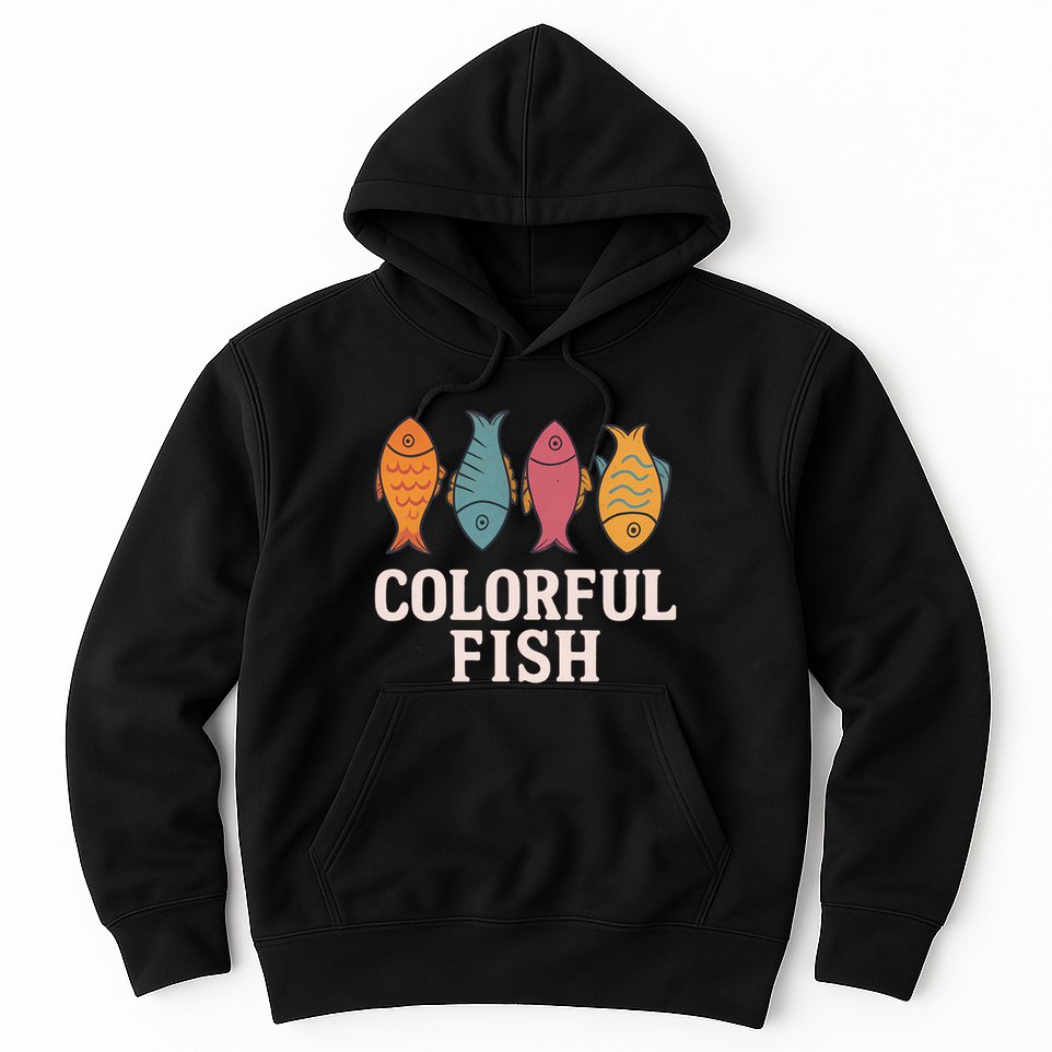 Colorful Fish Hoodie