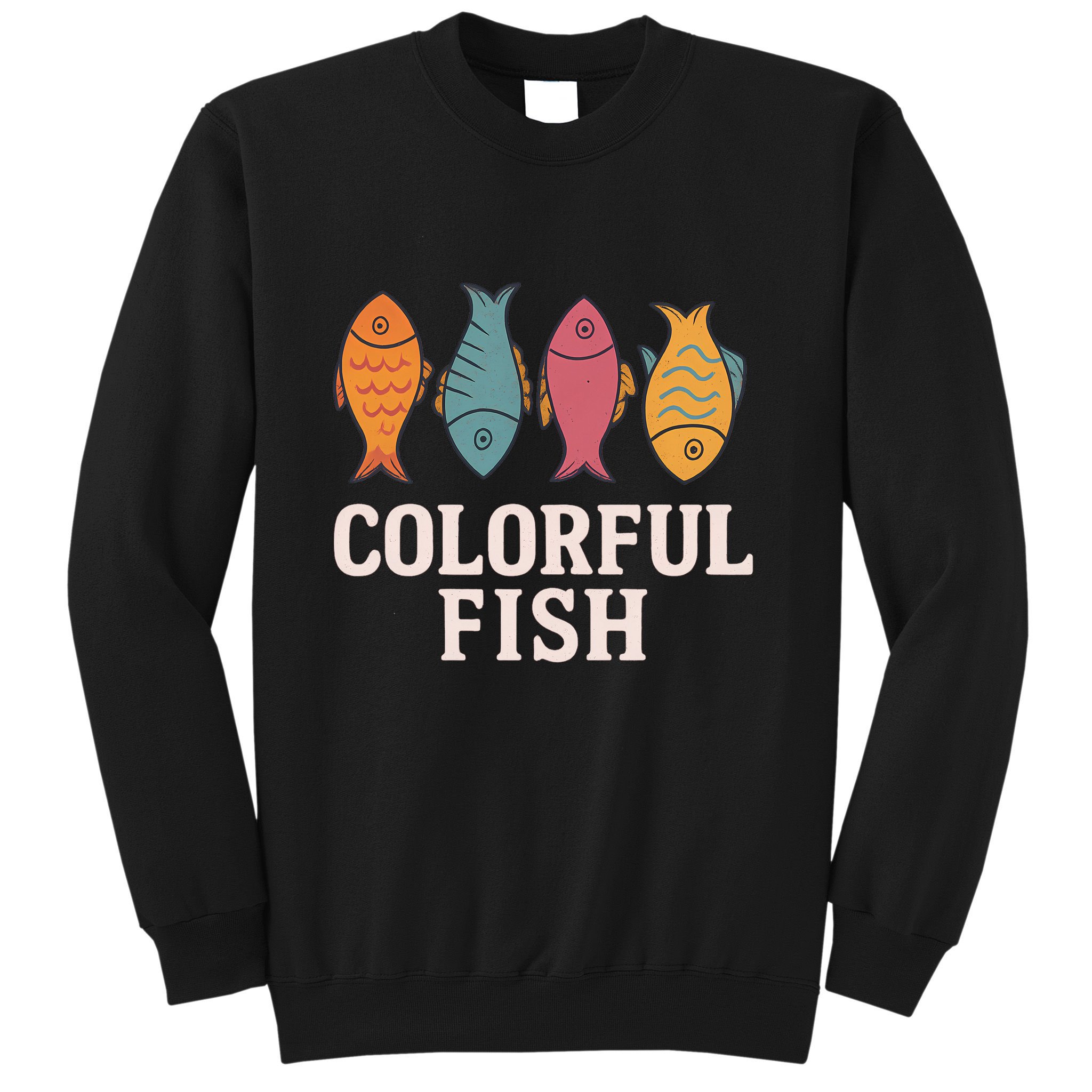 Colorful Fish Sweatshirt